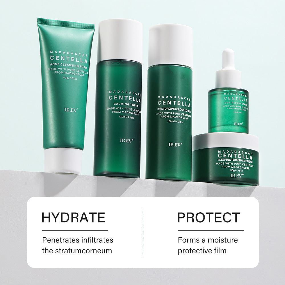 Snow Herb Facial Care Set – Complete Cosmetic Care Routine for Radiant Skin