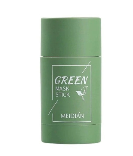 Solid Green Tea and Eggplant Mask - Deep Cleansing and Natural Radiance