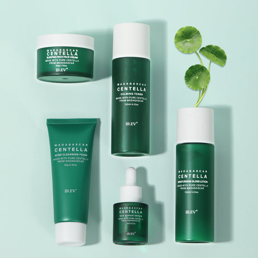 Snow Herb Facial Care Set – Complete Cosmetic Care Routine for Radiant Skin