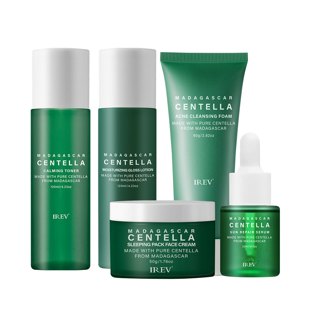 Snow Herb Facial Care Set – Complete Cosmetic Care Routine for Radiant Skin